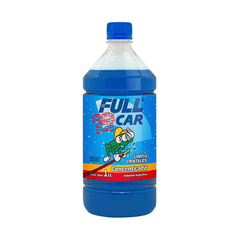 Limpia Cristales Concentrado X 20 L - FULL CAR - Productos para limpieza y  cuidado del auto.